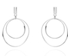 Fashion Design 925 Sterling Silver Gold Plated Women's Earrings