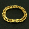 Hip Hop Rapper Overbearing Cuban Gold Bracelet Jewelry Exaggerated Bracelet Bracelet