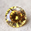 11.0-12.0mm Yellow High Quality DEF Round Brilliant Cut Moissanite for Jewellery Making