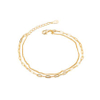 New Korean Version S92 Sterling Silver Bracelet Simple Temperament Female Chain Retro Style Bracelet