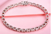 New Wholesale High-quality Heart-shaped Charm Carved Gem Bracelet