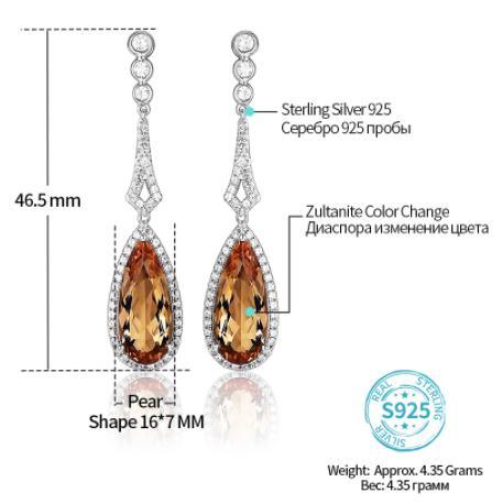 Zultanite-Color-Change-Stone-Silver-Drop-Earring-Water-Drop-Created-Diaspore-S925-Earring-Exquisite-Style-Wedding-Engagement0