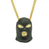 Hip Hop Counter Strike Headgear Black Necklace