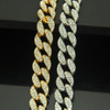 Hip Hop Silcer Plated Cuban Link