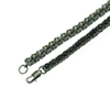 Hip Hop Single Row Rhinestone Zinc Alloy Black Necklace