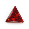 5A Bright Red Manufacture Wholesale Triangle Cubic Zirconia for Jewelry