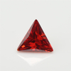 5A Bright Red Manufacture Wholesale Triangle Cubic Zirconia for Jewelry