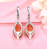 925 Silver Clip Women's Earrings Marquis Earrings Fashion Exquisite Jewelry