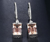 Real Sterling Lady Silver Earrings, Exquisite Jewelry, Elegant Style Design