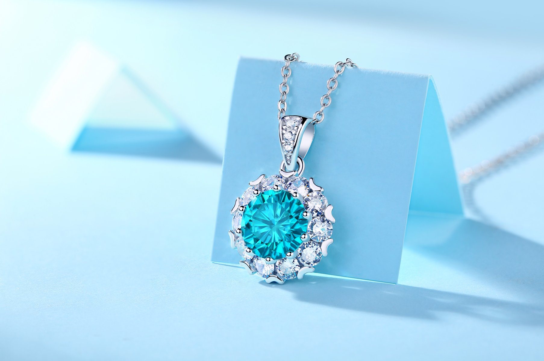 New-Product-Fashion-Moissanite-Earrings-Necklace-Jewelry-Set2