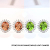 Lovely Sunflower 925 Sterling Silver Gold Plated Women's Fashion Earrings