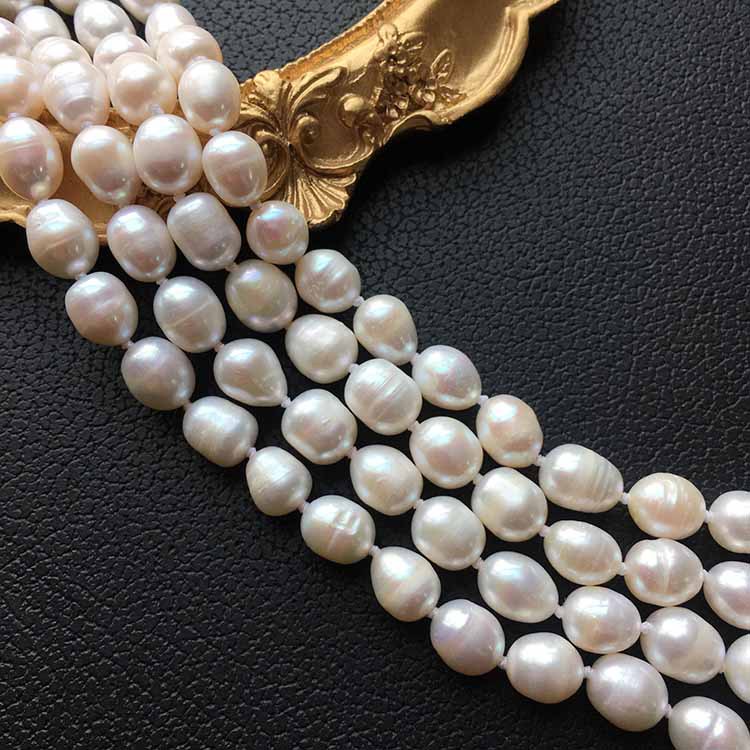 Fashion Long Freshwater Pearl Necklace, Pearl Sweater Chain, Good in Autumn And Winter