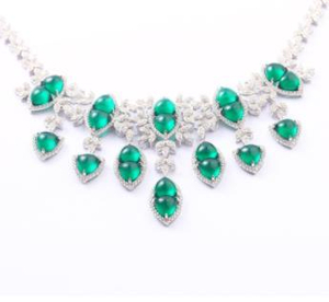 Zambia Jade Necklace 925 Silver Luxury Jewelry Necklace