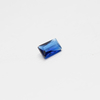 High Quality AAA Rectangle Cut Blue Cubic Zirconia Loose Gemstone