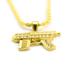 Hip Hop Submachine Gun Necklace Pendant