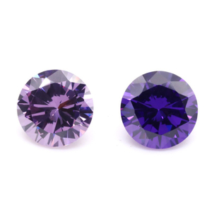 Deep Purple Zircon Naked Stone Gem Wholesale