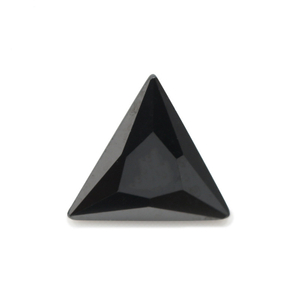 5A Black Manufacture Wholesale Triangle Cubic Zirconia for Jewelry