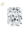 2*4mm D Color VVS Radiant Cut High Quality 3EX Factory Price Moissanite Synthetic Moissanite