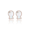 S925 Pure Earrings Simple Korean Version O F The Trend Ins Wind Doll Shaped Earrings