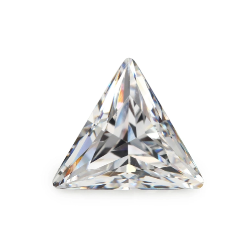 6.0mm Triangle Cut High Quality VVS D Color 3EX Factory Wholesale Moissanite