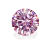 8.0-9.0mm Pink High Quality DEF Round Brilliant Cut Moissanite for Jewellery Making