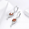 Spring New Elegant Lovely Ladies Fashion 925 Sterling Silver Earrings