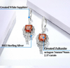 Dignified And Elegant 925 Sterling Silver Gold Plated Women's Beautiful Earrings