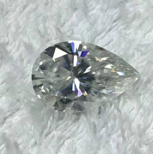 5*7mm Pear Cut Factory VVS Wholesale Price 3EX High Quality D Color Moissanite Synthetic Moissanite