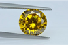 13.0-14.0mm Yellow High Quality DEF Round Brilliant Cut Moissanite for Jewellery Making