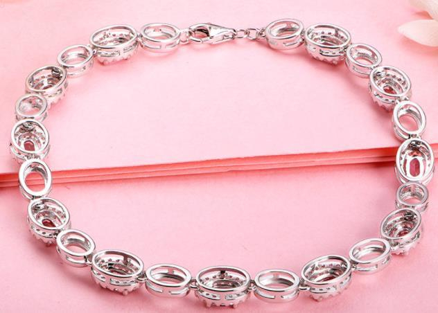 925 Sterling Silver boutique jewelry top quality Bracelet Gift