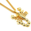 Hip Hop Scorpion Necklace Pendant Fashion Jewelry