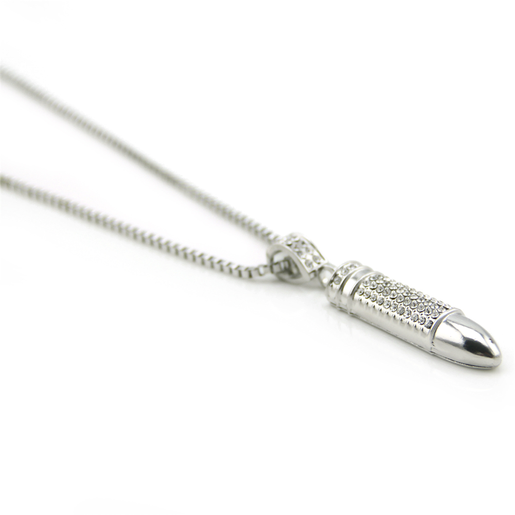 Hip Hop Combination of The Silver Color Necklace