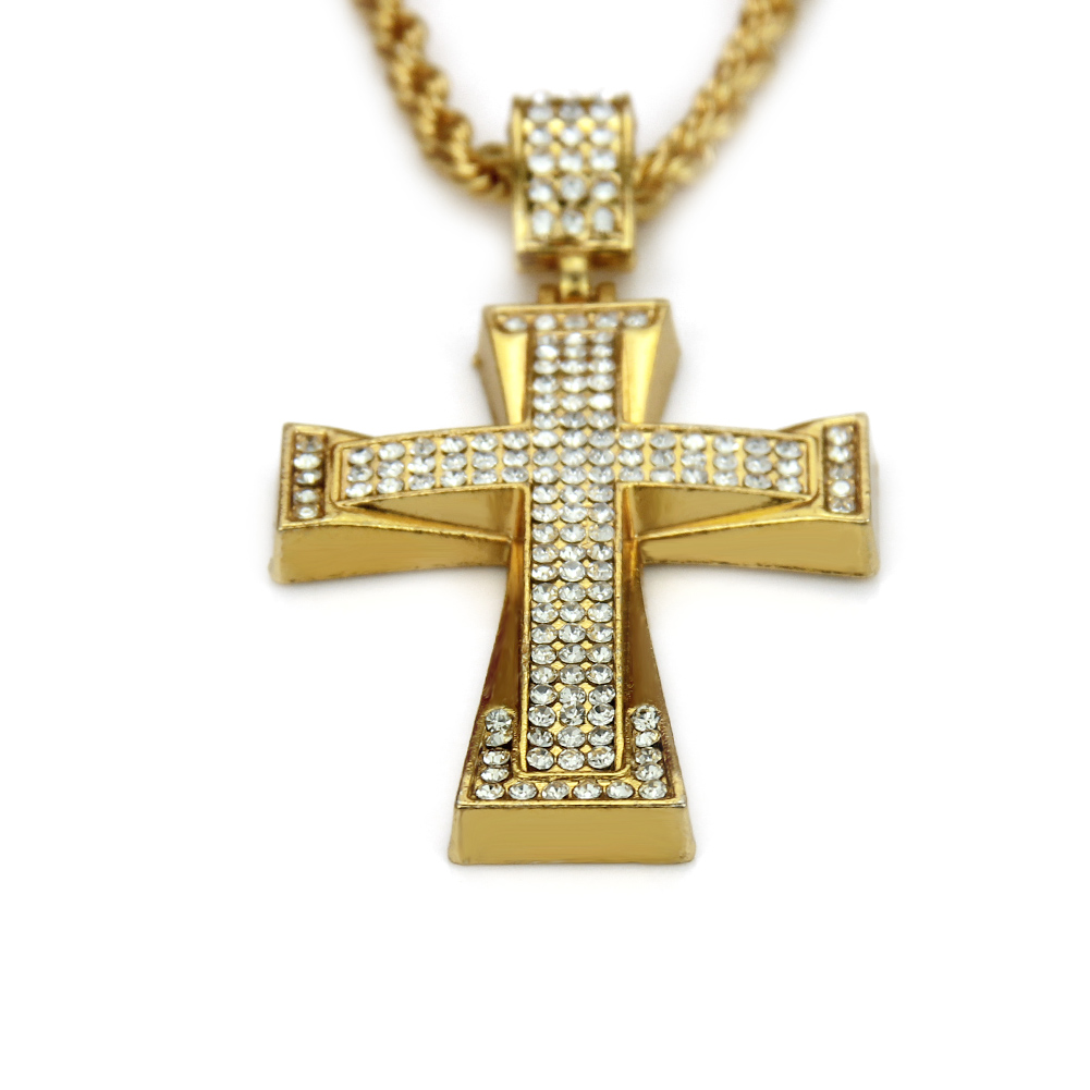 Hip Hop Religious Cross of The Necklace