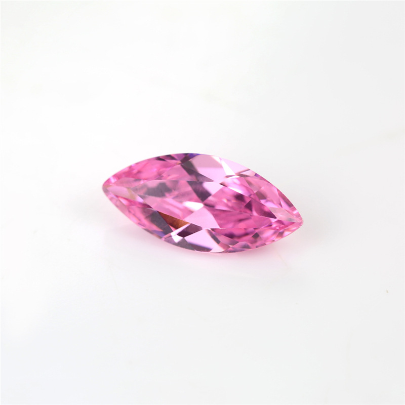 5A Custom Pink Manufacturer Wholesale Marquis Cubic Zirconia for Jewelry