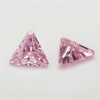 5A Light Pink Manufacture Wholesale Triangle Cubic Zirconia for Jewelry