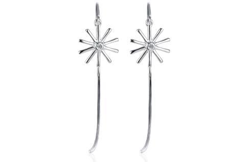 925 Sterling Silver Moissanite Earrings Diamond Earrings for Women Wedding