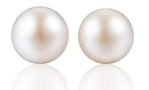 Minimalist Pearl Earrings 925 Sterling Silver Plated Fashion Earrings