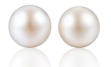 Minimalist Pearl Earrings 925 Sterling Silver Plated Fashion Earrings