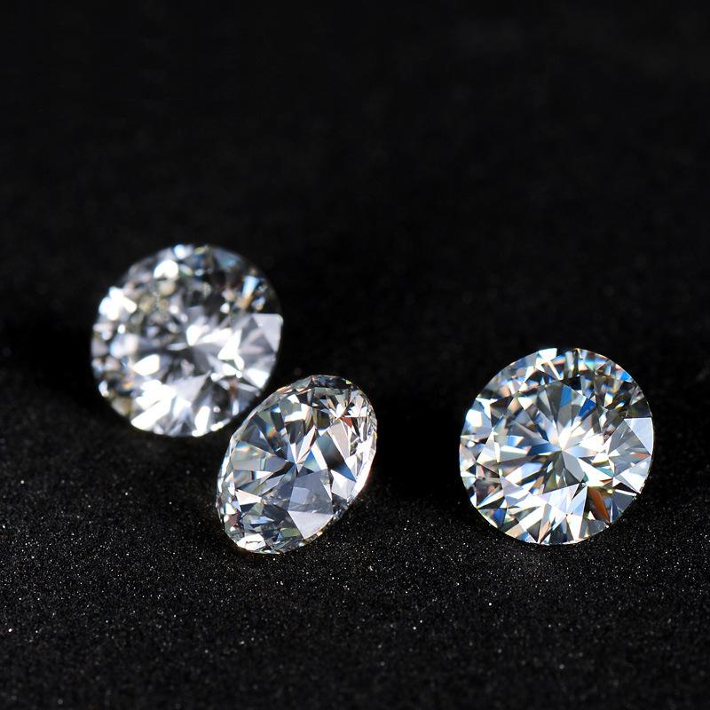 8.0mm Morsonite High Quality Factory Price VVS Synthetic Moissanite