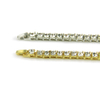 Custom New Diamond Tennis Bracelet with Spring Buckle