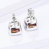 Simple Design 925 Sterling Silver Gold Plating Factory Wholesale Earrings