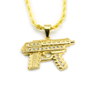 Hip Hop Submachine Gun Necklace Pendant