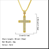 Hip Hop Religious Cross Ecklace Pendant