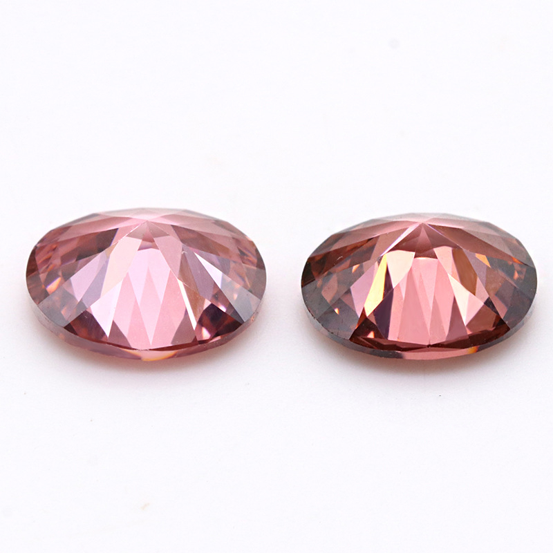  Carmine 5A High Quality Zircon VVS Cubic Zirconia