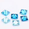 Factory Wholesale 3EX Blue VVS Princess Cubic Zirconia