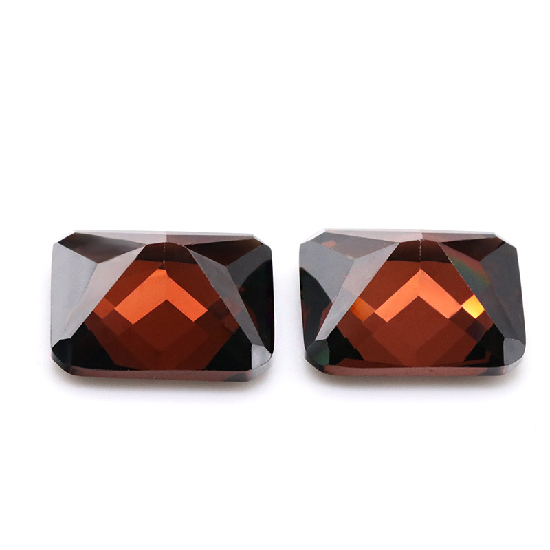 Dark Coffee 3A Crystal Gem Factory Wholesale Zircon