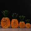 Home Decoration Crystal Ornaments Ruyi Pineapple Porch Wine Cabinet Artificial Crystal Ornaments Gift Wholesale