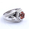 Sterling Silver Wedding Ring Classic Design Men's Gift Top Jewelry Brand Ring