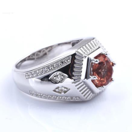 Sterling Silver Wedding Ring Classic Design Men's Gift Top Jewelry Brand Ring