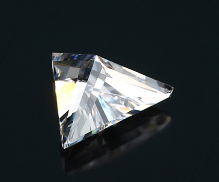 8.5mm Triangle Cut High Quality VVS Moissanite D Color 3EX Factory Wholesale Price Synthetic Moissanite